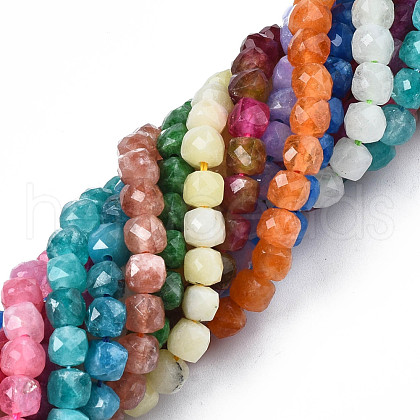 Natural Quartz Beads Strands G-S359-376-1