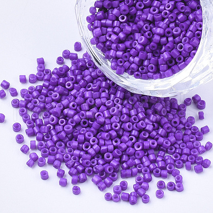 Glass Cylinder Beads SEED-Q036-01A-D19-1