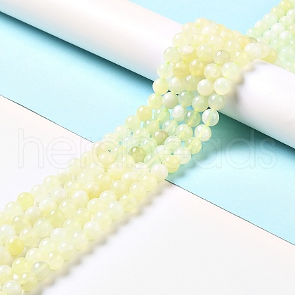 Natural New Jade Beads Strands X-G-F716-04B-1