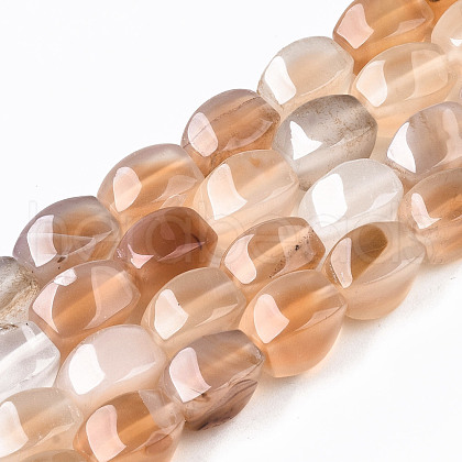 Natural Agate Beads Strands G-S359-261A-1