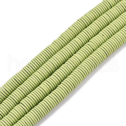 Spray Painted Non-magnetic Synthetic Hematite Beads Strands G-R0468-03D-10-1