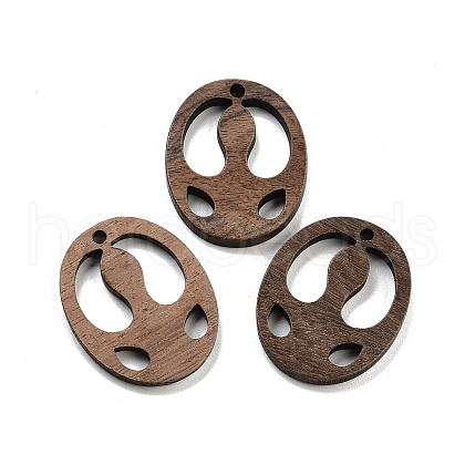 Walnut Wood Pendants FIND-Z050-09E-1