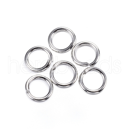 Tarnish Resistant 304 Stainless Steel Jump Rings STAS-E147-39P-4.5mm-1