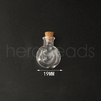 Mini High Borosilicate Glass Bottle Bead Containers X1-BOTT-PW0001-261L-1