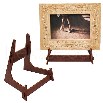 2 Sets Solid Wood Photo Frame Stand ODIS-FG0001-83-1