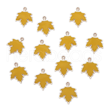 Alloy Enamel Pendants OHAR-PW0003-141C-1
