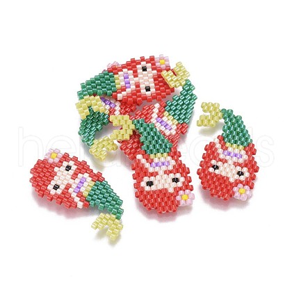 Handmade Japanese Seed Beads X-SEED-P003-37-1
