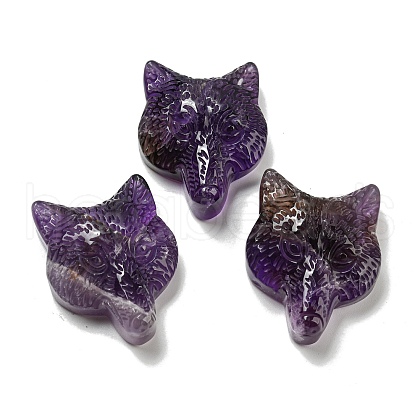 Natural Amethyst Pendants G-M417-07C-1