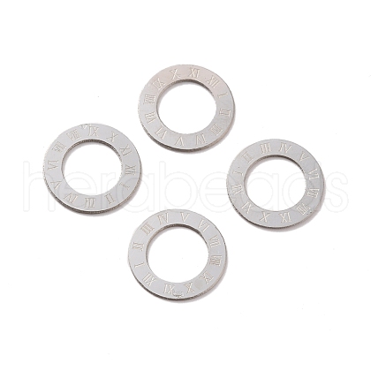 Tarnish Resistant 304 Stainless Steel Linking Rings STAS-P306-02B-P-1