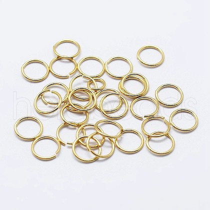 925 Sterling Silver Open Jump Rings STER-F036-02G-0.3x4mm-1