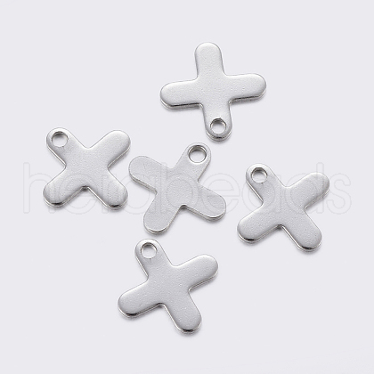 Tarnish Resistant 304 Stainless Steel Charms STAS-F159-68P-1