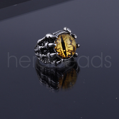 Alloy Finger Rings FS-WGCBB3A-04-1
