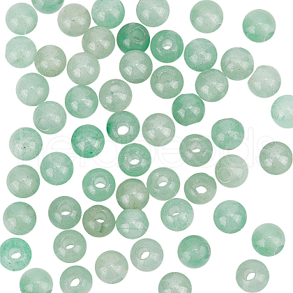 Olycraft Natural Green Aventurine Beads G-OC0003-92-1