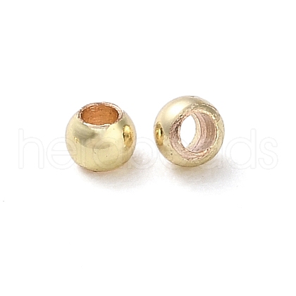 Rack Plating Brass Spacer Beads KKB-I709-03A-G01-1