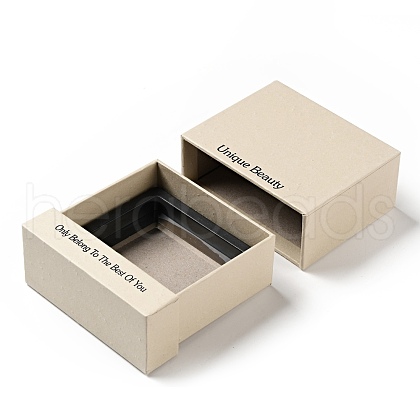 Cardboard Paper Jewelry Gift Drawer Boxes OBOX-G016-B03-1