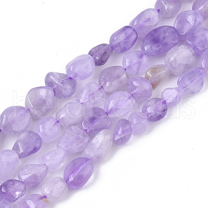 Natural Amethyst Beads Strands G-S363-053-1