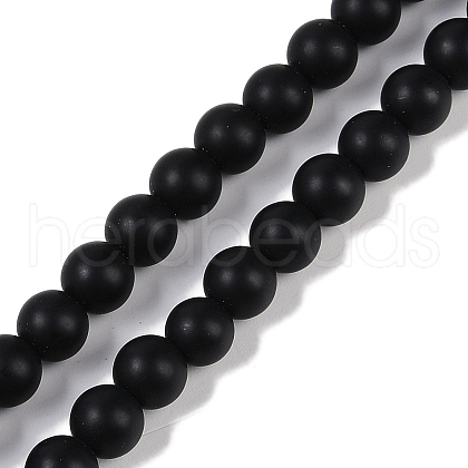 Opaque Glass Beads Strands G-A234-A01-05-1