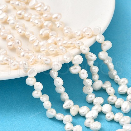 Natural Cultured Freshwater Pearl Beads Strands PEAR-I007-03B-02A-1