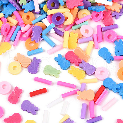 Handmade Polymer Clay Cabochons CLAY-N013-09-1
