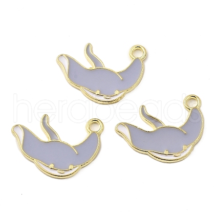 Alloy Enamel Pendants FIND-U031-02LG-1
