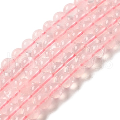 Natural Rose Quartz Beads Strands G-Z047-C03-05-1