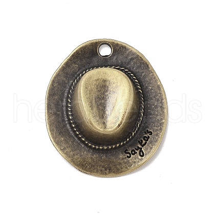 Tibetan style Alloy Pendants FIND-M021-17AG-1