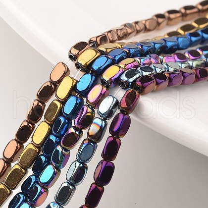 Electroplate Non-magnetic Synthetic Hematite Bead Strands G-F300-40B-1