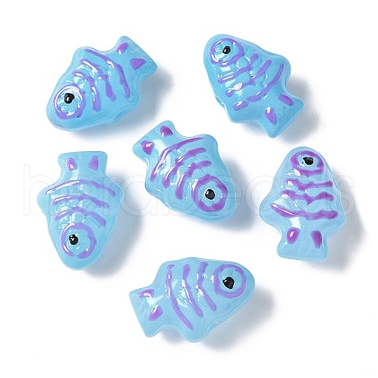 Handmade Lampwork Enamel Beads BLOW-D300-04I-1