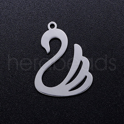 201 Stainless Steel Pendants STAS-Q201-JN289-1-1