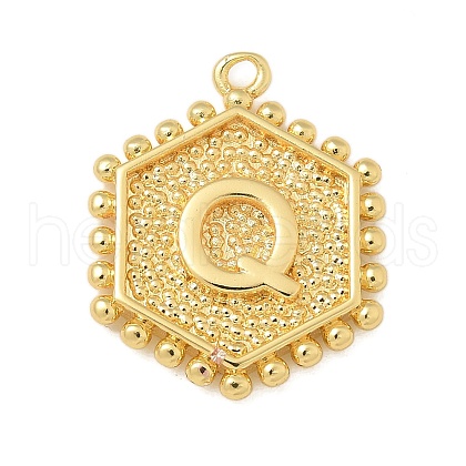 Brass Pendants KK-B126-01G-Q-1
