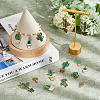HOBBIESAY 40Pcs 10 Styles Alloy Enamel Pendants ENAM-HY0001-31-5