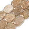Natural Peach Moonstone Beads Strands G-P544-B04-01-2
