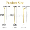 240Pcs 6 Styles Brass Ball Head Pins FIND-YW0005-16-2