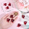Beebeecraft 12Pcs Valentine's Day Transparent Resin Pendants RESI-BBC0001-02-3