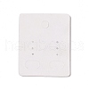 Rectangle Paper Earring Display Card with Hanging Hole CDIS-C004-01F-3