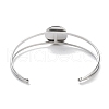 Non-Tarnish 304 Stainless Steel Bracelets Setting Making BJEW-B090-03B-P-3