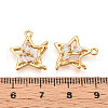 Brass Micro Pave Cubic Zirconia Pendants KK-N261-116C-G-3