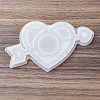 Valentine's Day Theme DIY Pendant Silicone Molds SIL-F016-01C-4