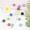 AB-Color Resin Rhinestone Beads RESI-S315-14x16-M-4