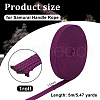Cotton & Silk Blended Yarns Ribbon for Sword Handle Decoration OCOR-WH0085-72A-2
