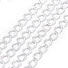 Brass Twisted Chains CHC-Q001-5x4mm-S-7