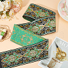 7M Ethnic Style Embroidery Flower Polyester Ribbon OCOR-WH0078-236-7