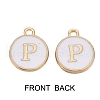 Golden Plated Alloy Charms ENAM-SZ0001-25A-P-2