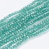 Glass Beads Strands GLAA-F076-4