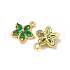Brass Micro Pave Cubic Zirconia Pendants KK-D373-02C-G-2