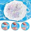 SUNNYCLUE 40Pcs Transparent Acrylic Beads MACR-SC0001-54-3