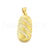 Brass Micro Pave Cubic Zirconia Pendants KK-Z104-11G-1