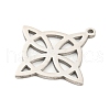Non-Tarnish 304 Stainless Steel Pendants STAS-P330-03P-2