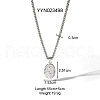 Retro Stainless Steel Pendant Hip-hop Necklaces OC7318-1-1