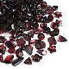 Gradient Color Transparent Glass Beads GLAA-B026-01F-1